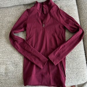 Lululemon stretch half zip zip up